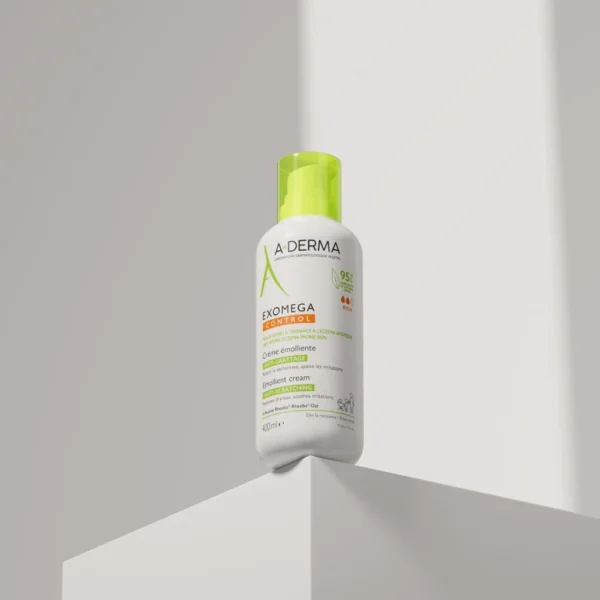 A-Derma Exomega Control емолиентен крем против разчесване, 400 мл — снимка 3