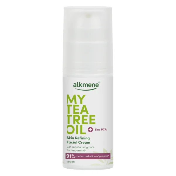 alkmene My Tea Tree Oil крем за лице с чаено дърво и цинк PCA, 50 мл