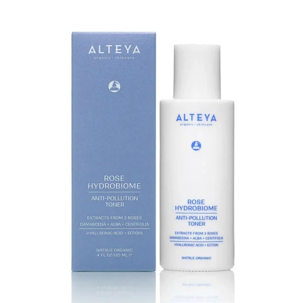 Alteya Organics Rose Hydrobiome био почистващ тонер за лице, 120 мл — снимка 2