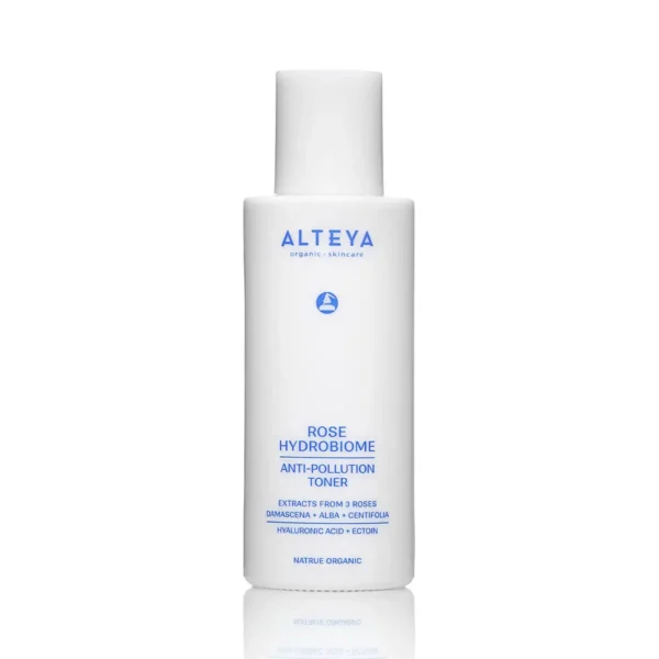 Alteya Organics Rose Hydrobiome био почистващ тонер за лице, 120 мл