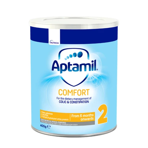 Aptamil Comfort 2 храна за специални медицински цели след 6-ия месец, 400 г