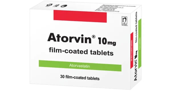 Аторвин 10 mg филмирани таблетки, 30 бр.