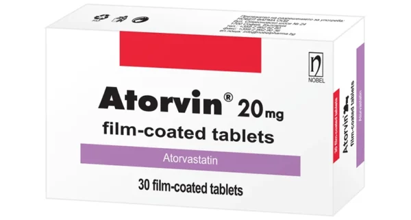 Аторвин 20 mg филмирани таблетки, 30 бр.