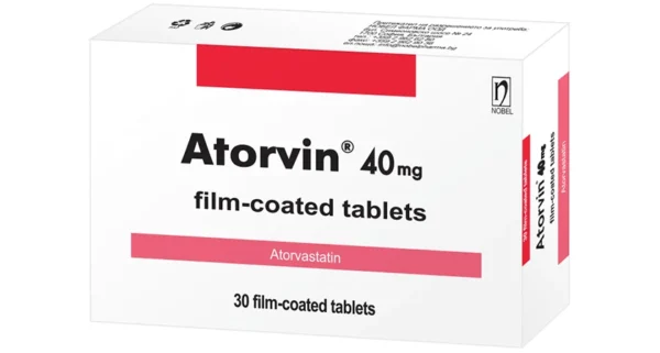 Аторвин 40 mg филмирани таблетки, 30 бр.