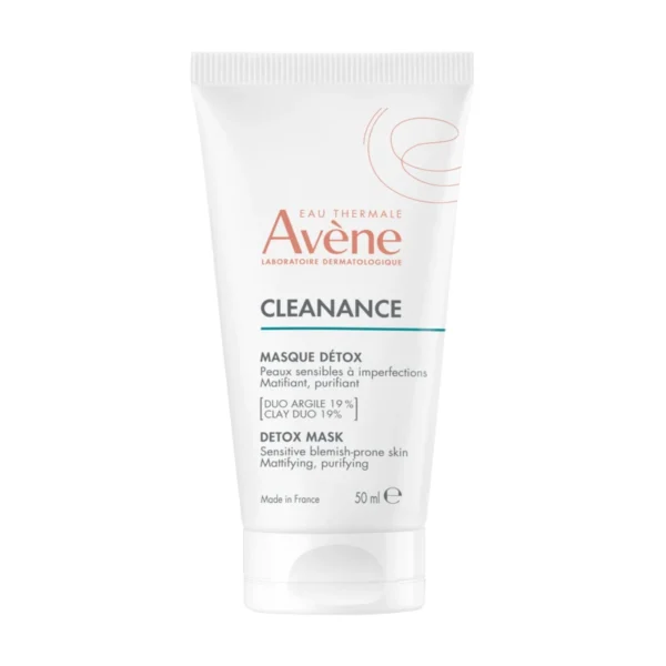 Avène Cleanance детоксикираща маска-ексфолиант, 50 мл