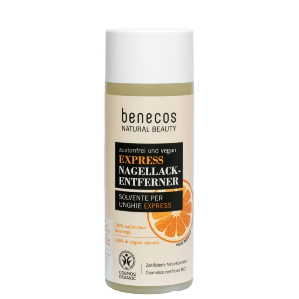 Benecos натурален лакочистител без ацетон, 125 мл