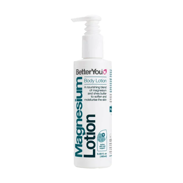 BetterYou Magnesium мляко за тяло с магнезий и масло от шеа, 180 мл