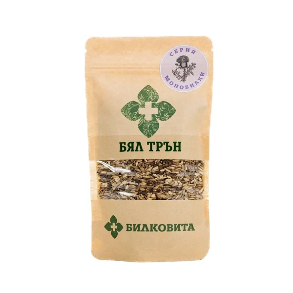 Билковита бял трън, билка за чай, 100 г