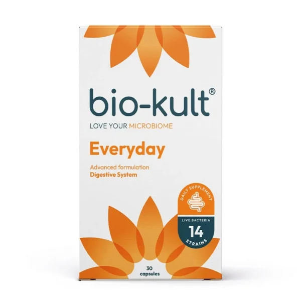 Bio-Kult Everyday пробиотик с 14 щама живи бактерии, 30 капсули