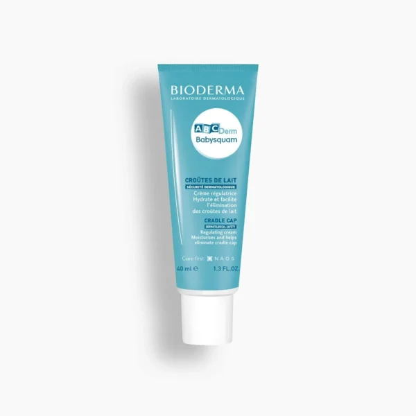 BIODERMA ABCDerm Babysquam кераторегулиращ крем при млечни корички, 40 мл