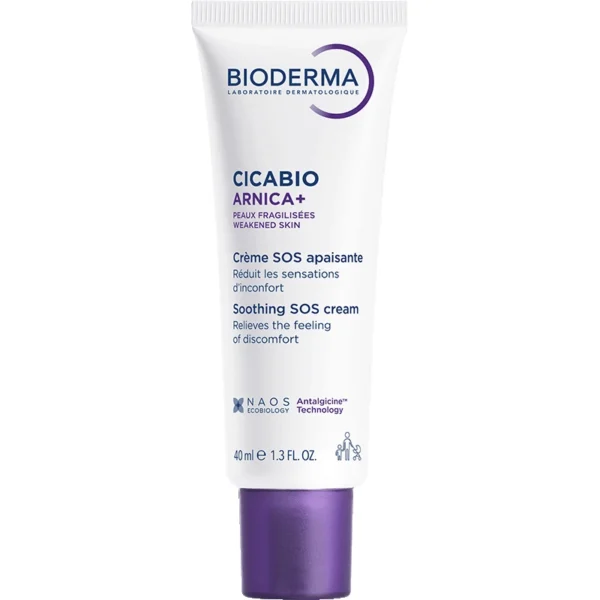 Bioderma Cicabio Arnica+ успокояващ крем, 40 мл