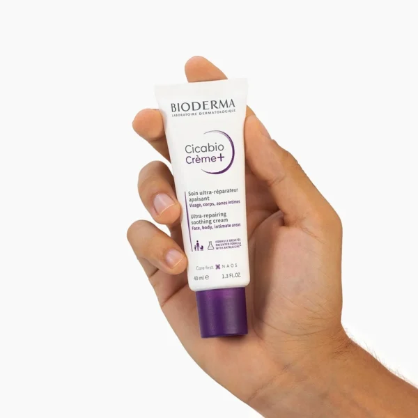 Bioderma Cicabio Crème+ ултравъзстановяващ успокояващ крем, 40 мл — снимка 2