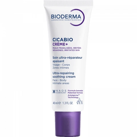Bioderma Cicabio Crème+ ултравъзстановяващ успокояващ крем, 40 мл