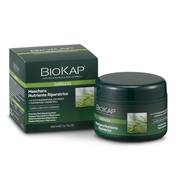 BioKap Bellezza възстановяваща и подхранваща маска за коса, 200 мл