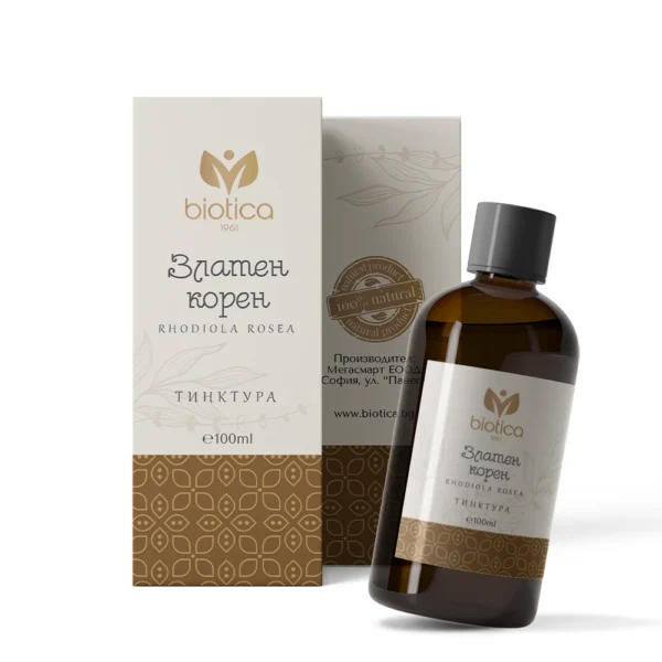 Biotica Златен корен тинктура, 100 мл