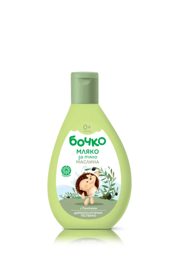 Бочко Baby мляко за тяло със зехтин (маслина), 200 мл