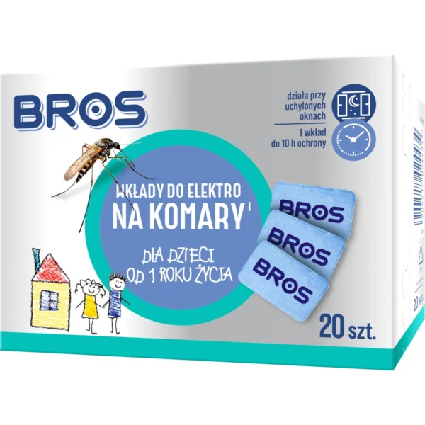 Bros таблетки против комари за деца, 20 бр.