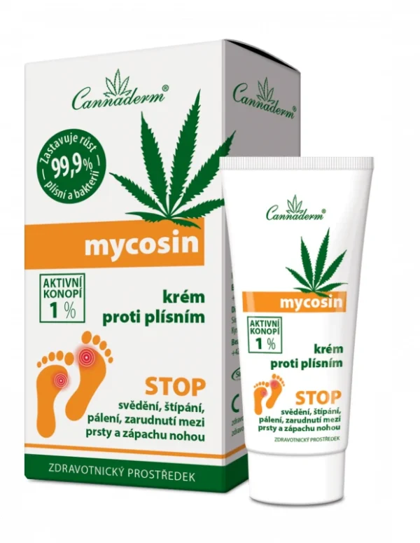Cannaderm Mycosin крем против гъбички, 30 г
