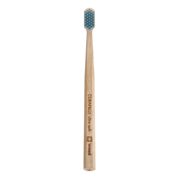 Curaprox CS Wood Ultra Soft дървена четка за зъби — снимка 2