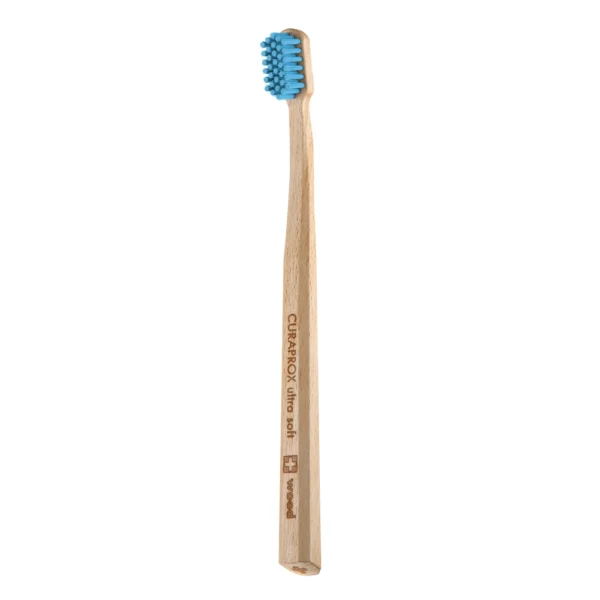 Curaprox CS Wood Ultra Soft дървена четка за зъби — снимка 3