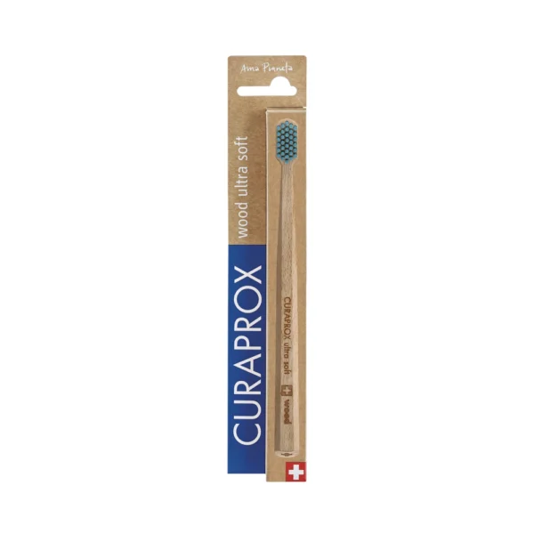 Curaprox CS Wood Ultra Soft дървена четка за зъби