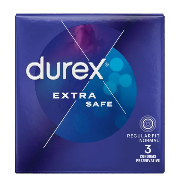 Durex Extra Safe презервативи, 3 броя