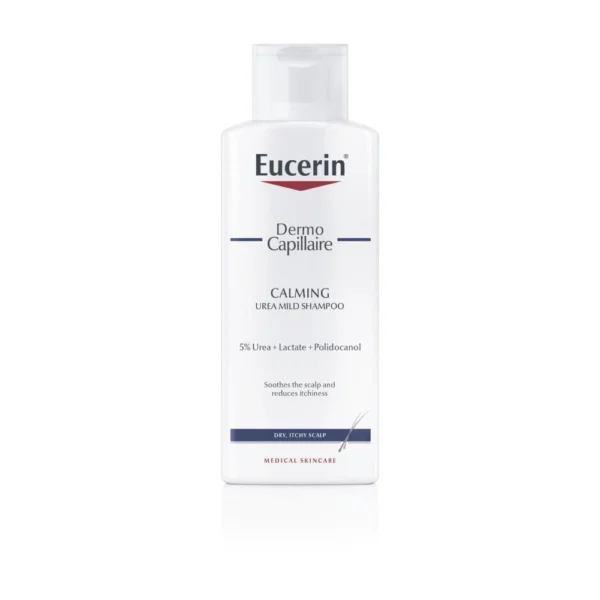 Eucerin DermoCapillaire успокояващ шампоан с 5% урея, 250 мл
