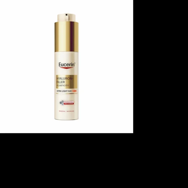 Eucerin Hyaluron-Filler + Elasticity ултралека дневна грижа SPF 50, 50 мл