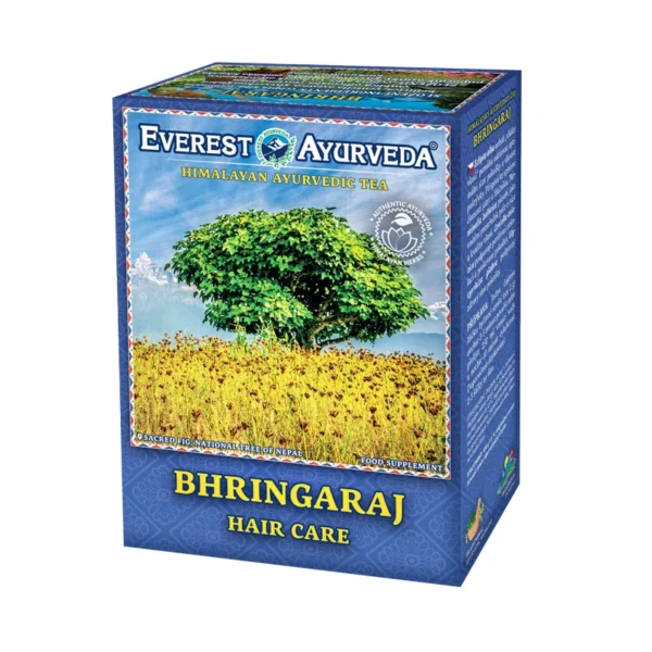 Everest Ayurveda Bhringaraj билков чай за грижа за косата, 100 г