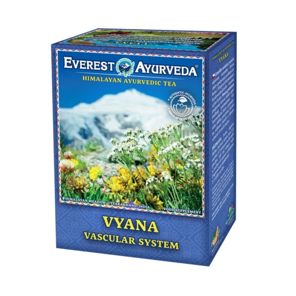 Everest Ayurveda Vyana аюрведичен чай за кръвообращение, 100 г