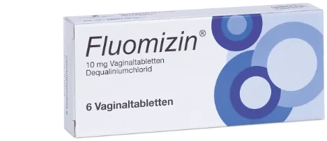 Fluomizin 10 мг вагинални таблетки, 6 броя