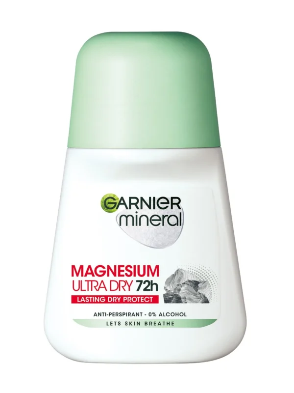 Garnier Mineral Magnesium Ultra Dry антиперспирант рол-он 72 ч, 50 мл