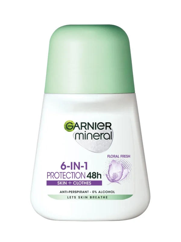 Garnier Mineral Protection 6 Floral Fresh антиперспирант рол-он, 50 мл