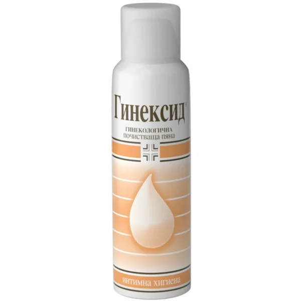 Ginexid интимна почистваща пяна, 150 мл