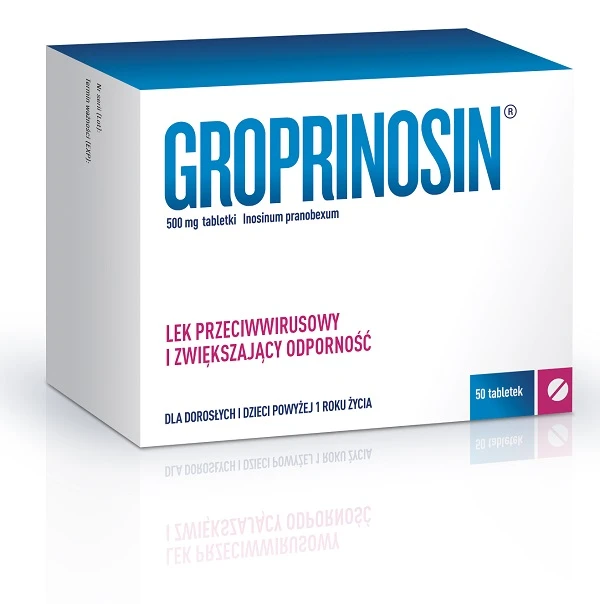Groprinosin 500 mg таблетки, 50 бр.