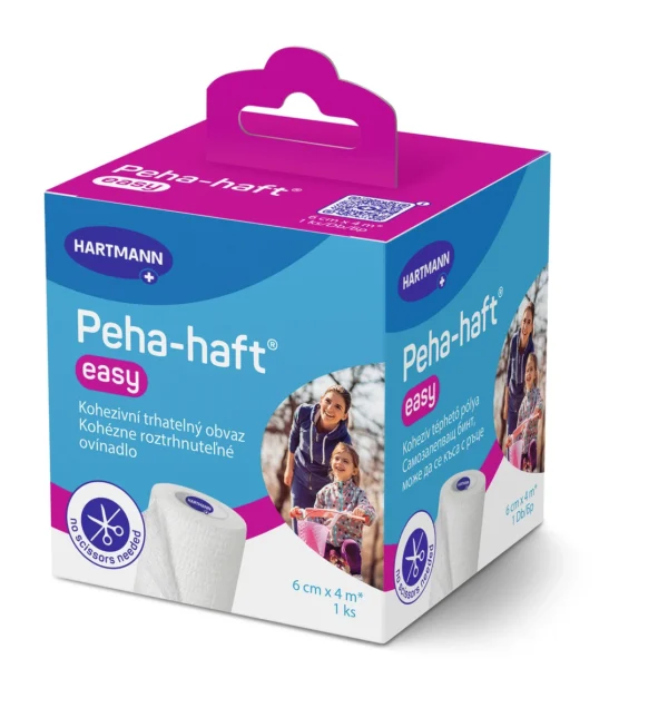 Hartmann Peha-haft easy самозалепващ еластичен бинт, 6 см x 4 м