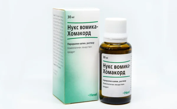 Heel Нукс вомика-Хомакорд (Nux vomica-Homaccord) перорални капки, 30 мл