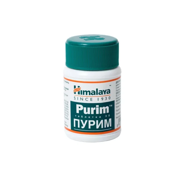Himalaya Purim билкова хранителна добавка, 30 таблетки