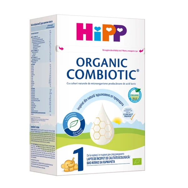 HiPP 1 Organic Combiotic млечна формула за кърмачета от раждането, 800 г
