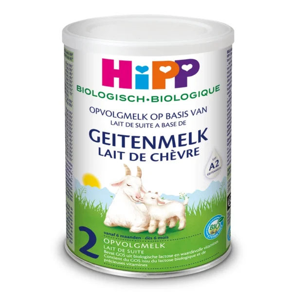 HiPP 2 БИО Козе преходно мляко след 6-ия месец, 400 г