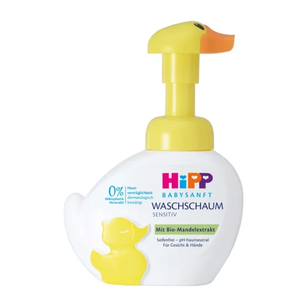 HiPP Babysanft Пате измивна пяна за ръце и лице, 250 мл