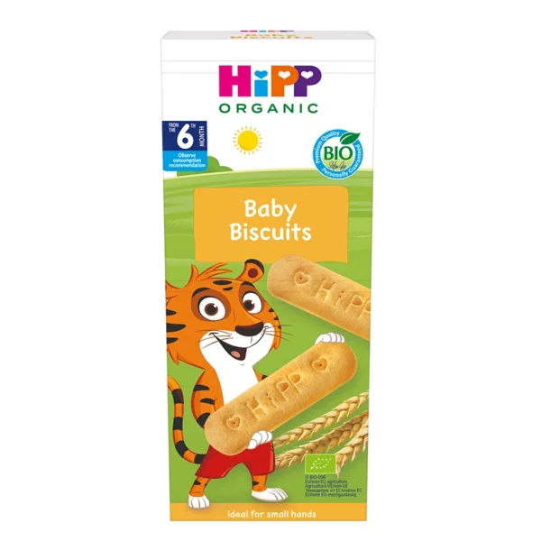 HiPP Bio бебешки бисквитки, 180 г