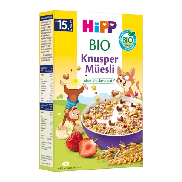 HiPP Bio хрупкаво мюсли, 200 г
