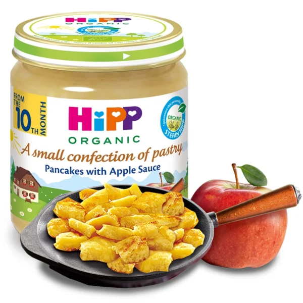 HiPP Bio палачинки с мус от ябълки, 200 г
