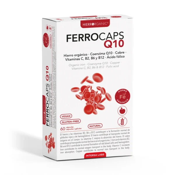 Intersa Labs Ferrocaps Q10, 60 капсули