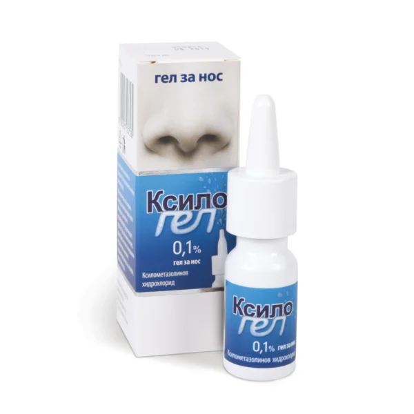 Ксилогел 0,1% гел за нос, 10 г