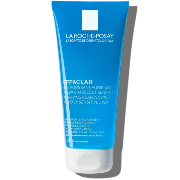 La Roche-Posay Effaclar почистваща гел-пяна за лице, 200 мл
