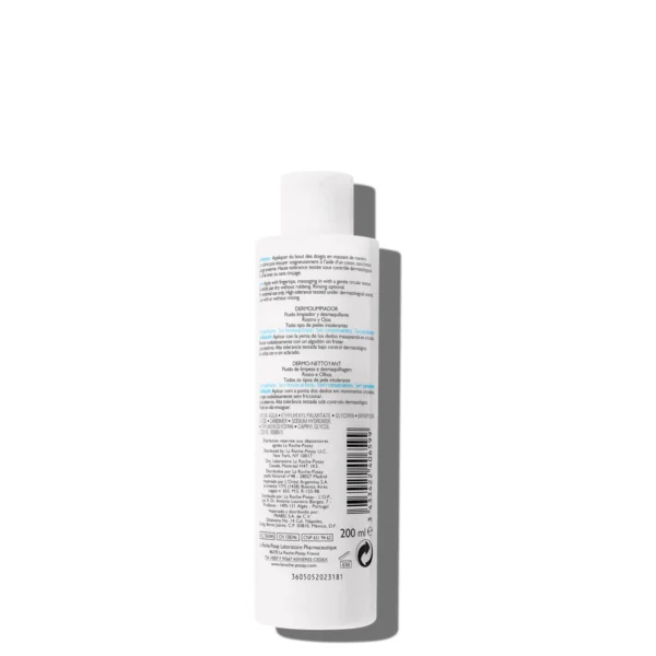 La Roche-Posay Toleriane Dermo-Cleanser почистващ флуид за лице и очи, 200 мл — снимка 2