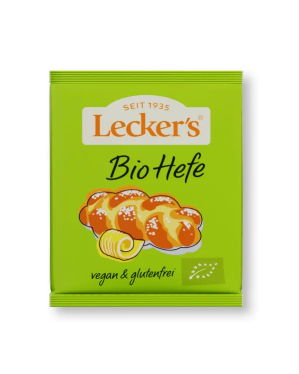 Lecker's био суха мая за хляб, 9 г