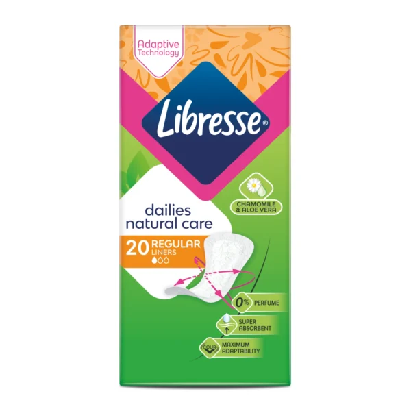 Libresse Natural Care ежедневни превръзки, 20 бр.